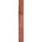 Ekena Millwork 15"W x 36"H x 3 1/2"D Vintage Farmhouse 2 Rung Ladder, Barnwood Decor Collection, Salvage Red DECR015X036X04LDRRD - alternate 3